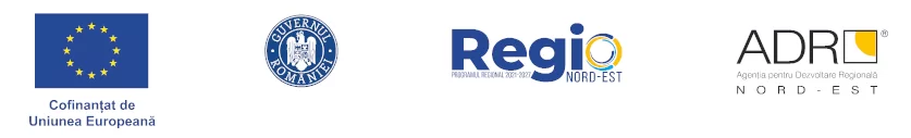 Cofinanțat de Uniunea Europeană, Guvernul României, Regio Nord-Est, ADR Nord-Est