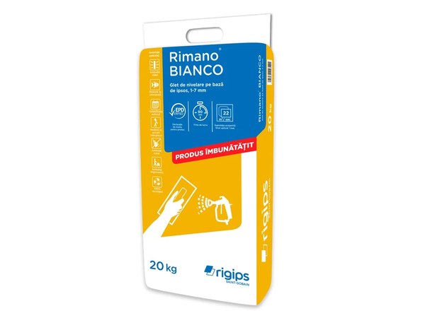CHIT ROSTURI RIGIPS RIMANO BIANCO 20kg